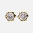 PENDIENTES FLOR PUNTO DE LUZ