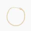 PULSERA GRUMETA BAÑO ORO