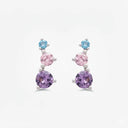 PENDIENTES GARRA DE COLORES