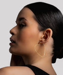 AROS CORAZÓN ETÉREO BAÑO ORO