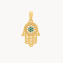 COLGANTE MANO FÁTIMA TALLADA