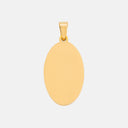 COLGANTE PLACA OVALADA