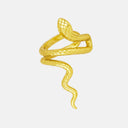 EAR CUFF SERPIENTE BAÑO ORO