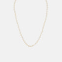 COLLAR PERLA BAÑO ORO