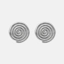 PENDIENTES ESPIRAL CANARIO