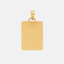 COLGANTE PLACA RECTANGULAR