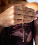 COLLAR DUAL BRILLIANCE BAÑO ORO